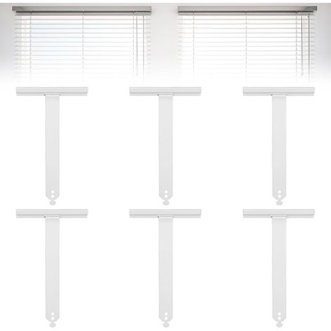 Roulants Ressort pour Stores, 150mm Alliage D'aluminium Acier Inoxydable Attache Tablier Volet Roulant, Ressorts de Suspension pour Volets Blanc pour Profilés de Volets Roulants (1/5)