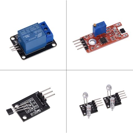 Kit de 37 Capteurs pour Arduino et Raspberry Pi - Projets Éducatifs