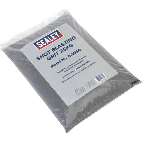 Sealey Shot Blasting Grit Bag 25kg B/25KG