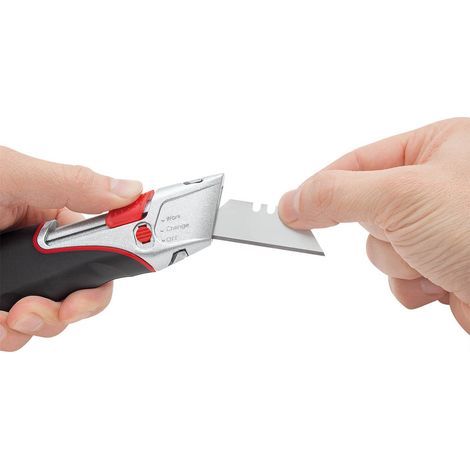 WEDO CUTTER DE SEGURIDAD SUPER - Cuchilla trapezoidal y Cuchilla circular (1/3)