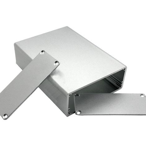 Boîtier électronique en aluminium pour circuit imprimé avec bride 3,94 x 2,9 (1/4)