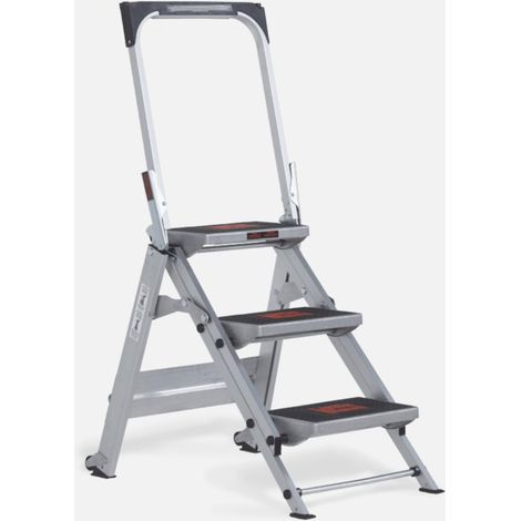 Altrex Safety Step Stufenstehleiter mit 3 Stufen