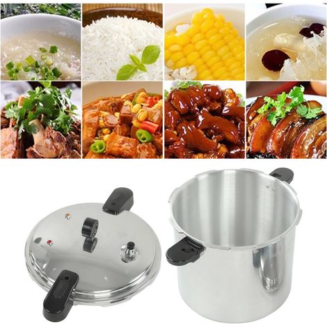 Cooker à pression d'alluminium 23 litres avec indicateur multifonction pour maison restaurant hôtel cantine (1/4)