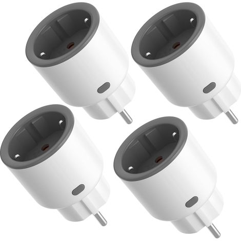4er-Pack WLAN-Steckdosen 16 A (Typ F/E), Steckdose
