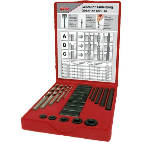 SET ESTRATTORI PER VITI 25 PZ