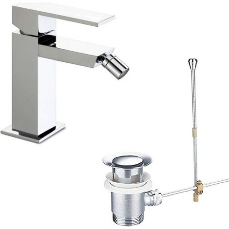 TRADE SHOP - Rubinetto Miscelatore Quadrato Piletta  69023 Firenze Bagno Rubinetteria - (1/2)