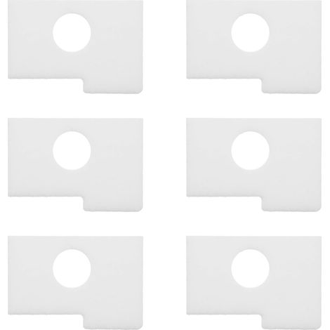 6er Pack Ersatzluftfilter für Kettensägen compatible with (1/5)