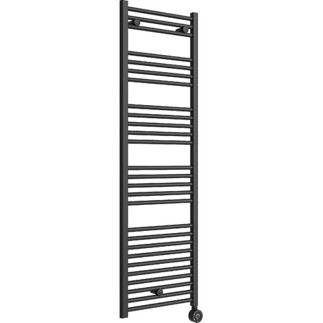 LAZZARINI 392188 BORMIO DECO Radiador Eléctrico 500x1600 mm Negro Mate - ref: 392188