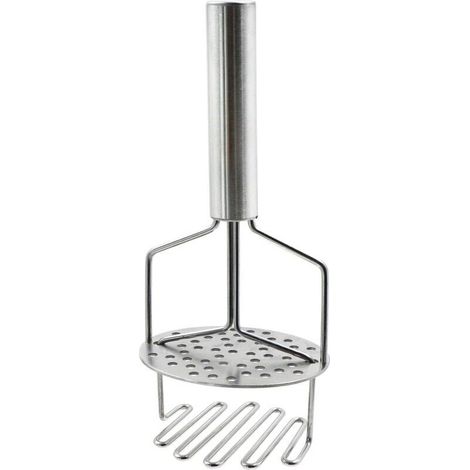 Presse-purée, presse-purée en acier inoxydable, presse-purée, presse-légumes pour lave-vaisselle, purée de pommes de terre, légumes et fruits, aide de cuisine (1/4)