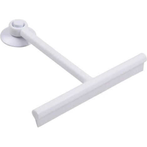 Raclette de fenêtre Extensible, raclette de Nettoyage de Verre à Prise Confortable, raclette de Douche en matériau PP/TPE avec Ventouse, raclette d'essuie-Glace en Silicone pour Porte de Douche en