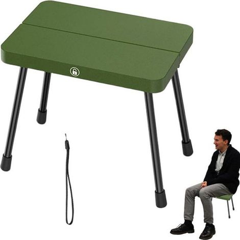 Chaise Pliante - Alliage D'aluminium - Pour Extérieur Plage Jardin - Vert - 1 Pièce (1/5)