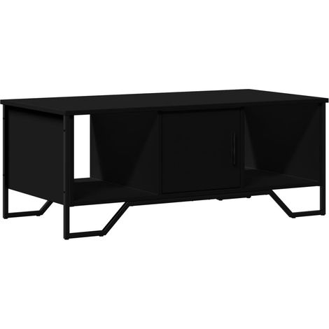 Maison Exclusive - Couchtisch Schwarz 100x51x40 cm Holzwerkstoff