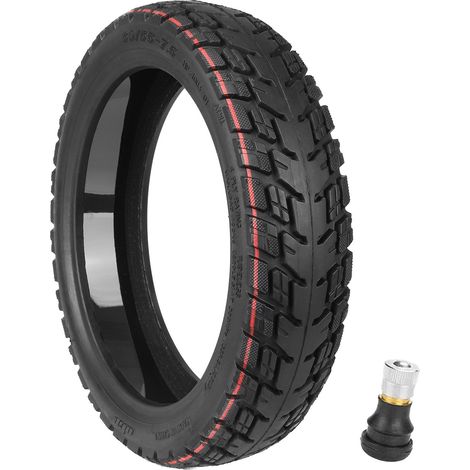 Ulip60/55-7.5 self-sealing all-terrain tubeless tire, 10-inch run-flat rubber tire for Ninebot S90L scooter. (1/4)