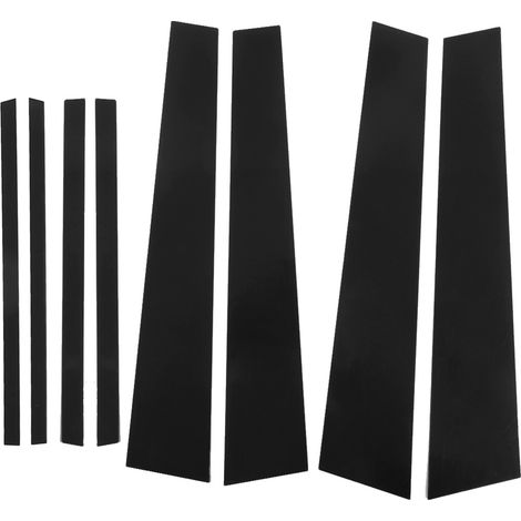 Jeu d'autocollants brillants noirs pour piliers RAV4 2013-2019 (8 pièces) (1/5)