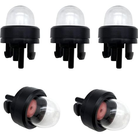 6 Pack Snap-In Primer Bulb 188-512 Replacement for Craftsman Poulan Husqvarna Chainsaw Fits Roybi Homelite Zama Walbro Gas Trimmer Blower Brushcutter (1/5)