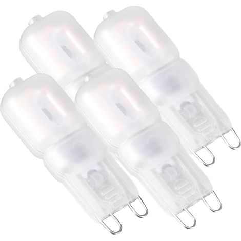 10 Stück 1,5W G9 LED-Glühbirnen für den Haushalt, 14 LED-Deckenlampen, warmweiß (230V) (1/5)