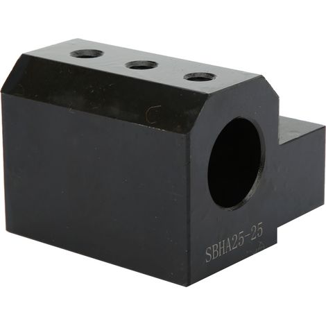 Porte-outil pour tour CNC, diamètre intérieur, haute qualité 42CrMo, pour outil à poignée droite, SBHA 25-25 (1/5)