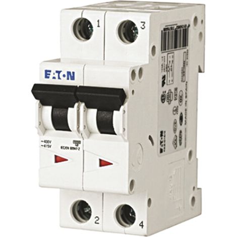 Disjoncteur FAZ 2P 6A 10kA (IEC/EN 60947 2) cbe B 000239085 EATON FAZ6 B6/2