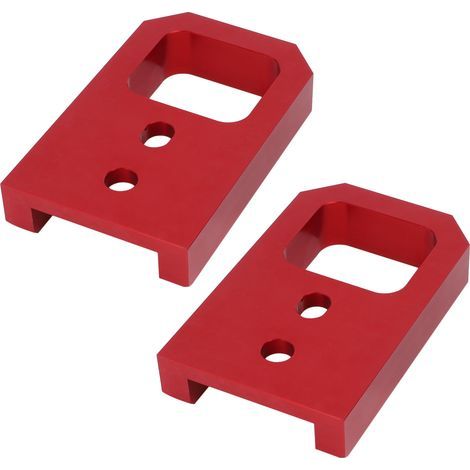 2 Car Tow Hooks - Aluminum Replacement for Toyota Tacoma 2024-2026 (1/5)