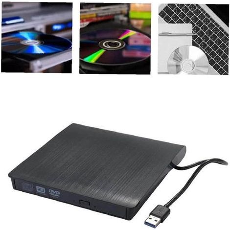 Lecteur/graveur de CD externe USB 3.0/Type-C pour ordinateur portable et PC (1/4)
