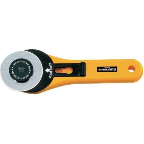 OLFA RTY-3/G CÚTER ROTATIVO CON CUCHILLA CIRCULAR DE 60 MM