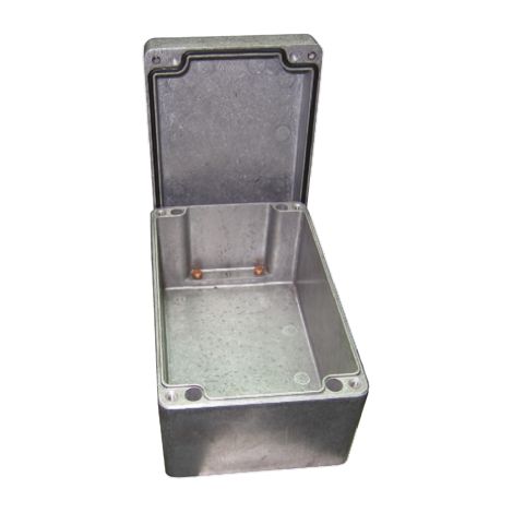 Boîtier RS PRO en Fonte d'aluminium, 175 x 80 x 57mm, Argent IP66 ( Prix pour 1 )