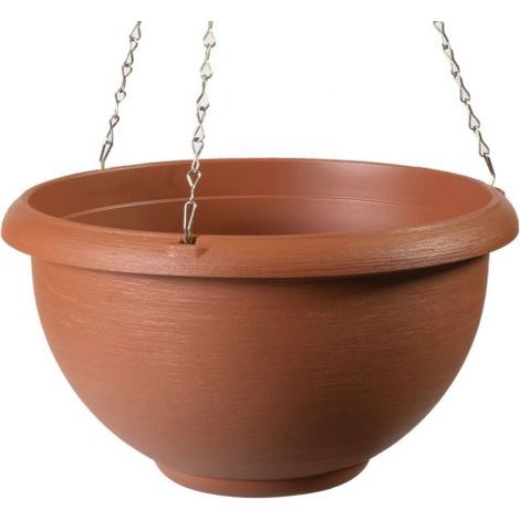 VASO TERRAE BASKET 30 CM TERRACOTTA (1/2)