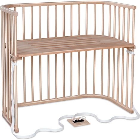 [GEBRAUCHT] B-Ware Babybay Beistellbett Boxspring XXL natur antibakteriell stufenlos verstellbar (1/2)