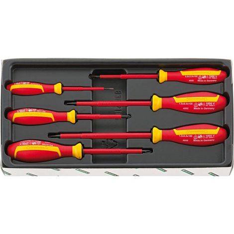 Stahlwille 4695 VDE VDE SCHRAUBENDREHERSATZ Jeu de tournevis W680922 (1/2)