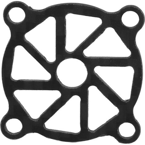 Cache de ventilateur de refroidissement en fibre de carbone 30x30mm pour voitures et bateaux télécommandés (noir) (1/5)