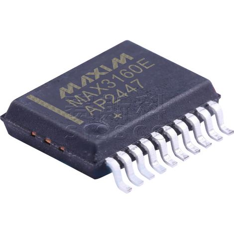 MAX3160EAP+T MAX3221CAE+T Electronic Components Chips and Electronic Components (5 units of each)