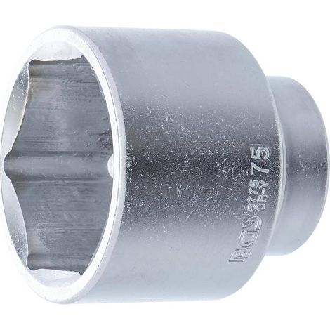 Douille pour Clé Six Pans 25 mm (1) - 75 mm - Acier Résistant - Prise Fiable et Durable, Pro - D-Work (1/5)