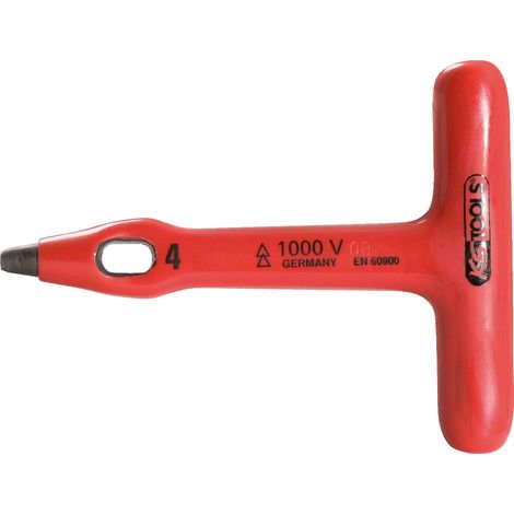 KS Tools Locheisen mit Schutzisolierung, 100mm - 117.1649 (1/3)