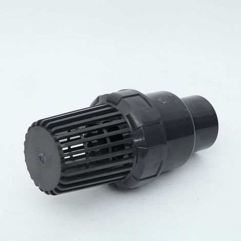 Válvula inferior de bola UPVC con válvula de retención de bola de succión, válvula de retención de 32mm, filtro de Bomba de piscina de PVC, 1 ud. (1/5)