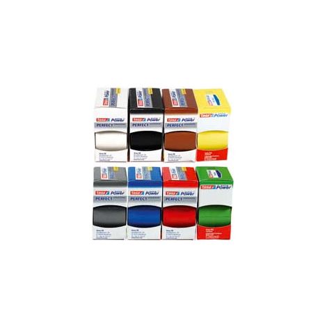 NASTRO TELATO- - mm.38x2,75mt. colore marrone - 6 blister TESA