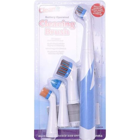 MINKUROW Reveal Power Scrubber Sonic Scrubber Spazzola Elettrica Per La Pulizia Con 4 Testine Per Vasche (1/5)