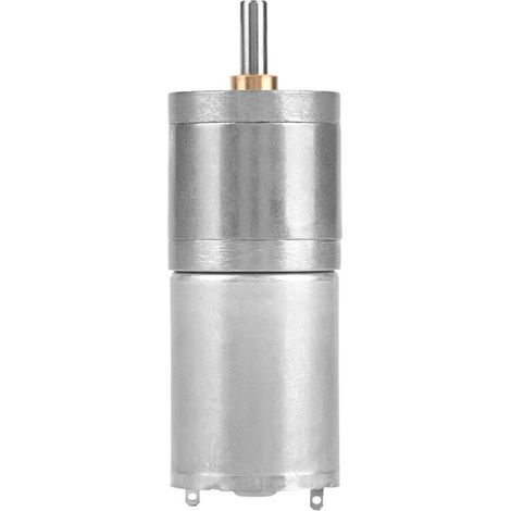 1 pièces 25mm DC 12V 25GA-370 moteur à engrenages en métal à basse vitesse pour serrure électronique (1/4)