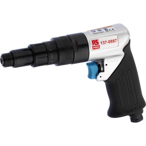 Tournevis pneumatique RS PRO , 1/4'' 1800tr/min, BSP 1/4pouce ( Prix pour 1 )