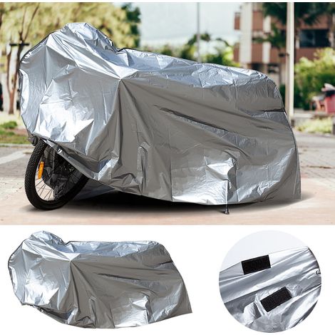 Housse de moto - 1, Film PE, Housse vélo, scooter, Protection solaire et anti-pluie - Convient pour toutes saisons (1/5)