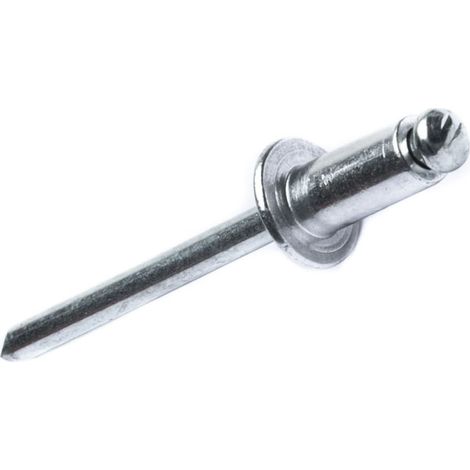 TrendLine Blindnieten-Satz 4,8 x 10 mm 50-teilig Aluminium Popnieten Blindnieten (1/2)