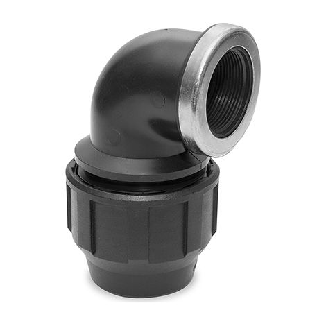 FITTING PE CODO 90º HEMBRA 75X21/2 RFZ