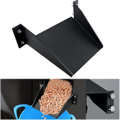 Lntyq Pelletrutschenhilfe für Traeger-Grill, magnetischer Auswurfanschluss, Pelletgrill-Zubehör, Metall-Reinigungsrutsche für Traeger Ironwood 885, Pro 780, Pro Series 34 Grills (1/5)