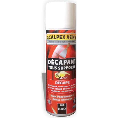 Scalpex AE NW 500ml - Décapant aérosol rapide intérieur/extérieur