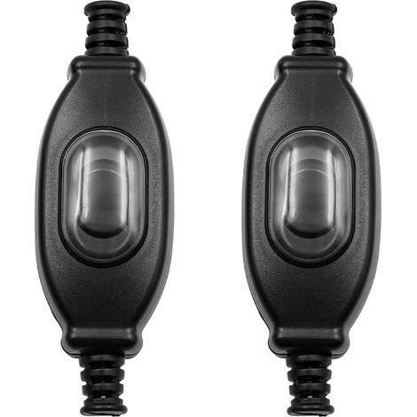 2 Pièces Interrupteur En Ligne Étanche Interrupteur D'Éclairage Extérieur 250V Interrupteur À Bascule Pour Lampes Transformateurs D'Appareils Électriques (1/5)