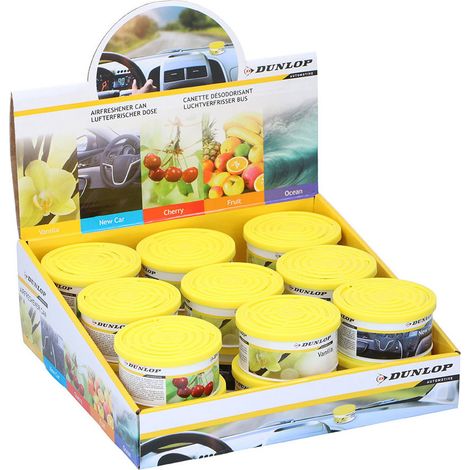 1 Boite Assainisseur D'air Voiture - Désodorisant Habitacle - Dunlop (1/3)