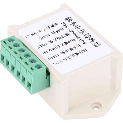 FVS-500Hz10V Frequenz-Spannungs-Wandlermodul 0500Hz auf 010V mit Gehäuse (1/5)