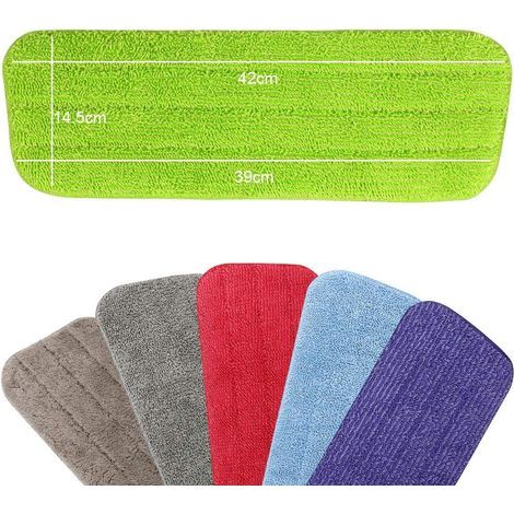 6pcs Mop Head, Microfiber Washable 100 Times, Compatible with Bona, For Hard Floors (1/5)