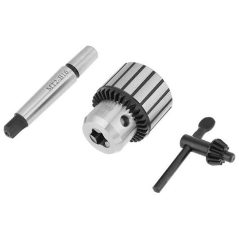 1-13mm capacité carbure acier MT2-B16 arbre clé Type mandrin Mini tour outil (1/4)