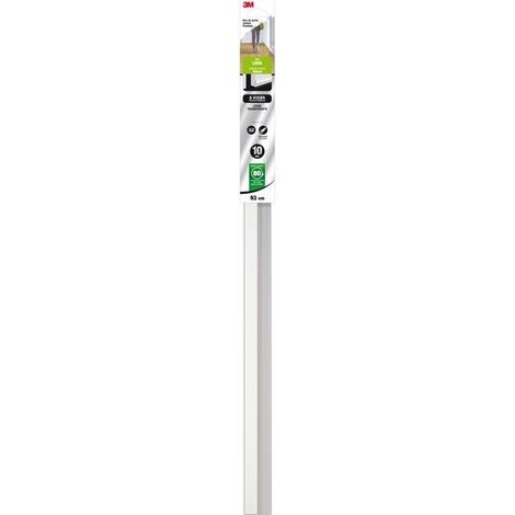 3M Bas De Porte À Visser Sol Lisse Premium, L.93 Cm Blanc