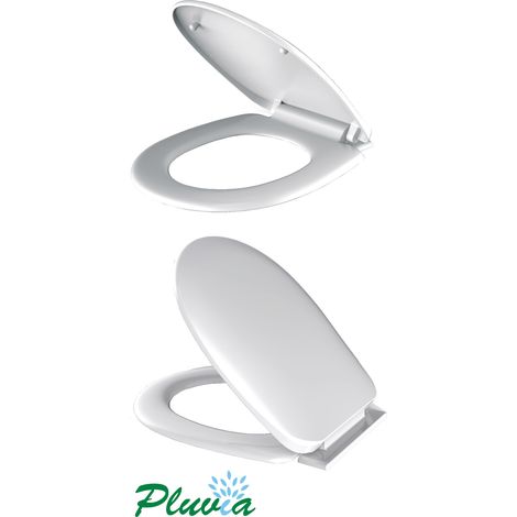 Tapa WC Pluvia PP amortiguada universal